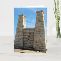 Old Bridge Muscatine, Iowa Card