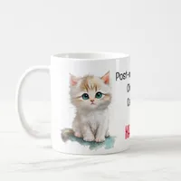 Cute Post-menopausal Childless Cat Lady for Kamala Coffee Mug