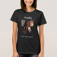 Bow photo Birthday T-Shirt
