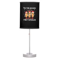 Tis Season For Tamales Squad Costume Mexican Chris Table Lamp