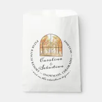 Adventure Begin Rocky Mountain Destination Wedding Favor Bag