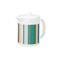 Modern New Season Stripes Teapot