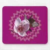 Mousepad - Plum blossom on medallian