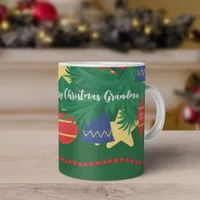 Retro Christmas tree ornaments Coffee Mug