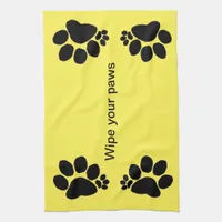 Kitchen Towel - Wipe Your Paws v2