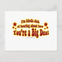 Another Big Deal Design Postcard