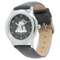 Snowman | Boys Name Black Kids Watch