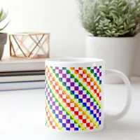 Spectrum Squares Giant Coffee Mug