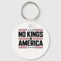 No Kings In America USA Creative Style Keychain