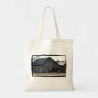 Abandoned house tote bag