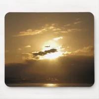 Coastal Beach Ocean Seascape Mouse Pad