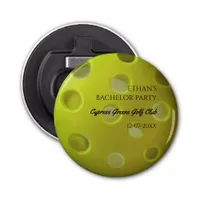 Pickeball birthday party bachelor party sport bottle opener