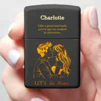 Heartfelt romantic Fire starter for Charlotte Zippo Lighter