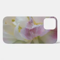 Fancy Pink and White Tulip iPhone 12 Case