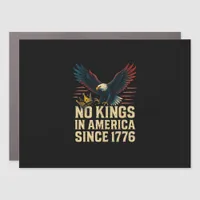 No Kings In America Since 1776 Patriotic Car Magnet