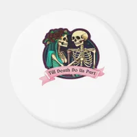 Till Death Do Us Part Valentine Art – Spooky Cute  Magnet