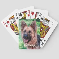 Dog Photo - Pet Photo - Dog Lover Poker Cards