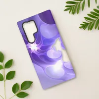 Futuristic Purple Vortex Neon Abstract Case