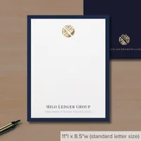 Modern Business Custom Logo  Letterhead