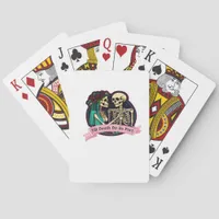Till Death Do Us Part Valentine Art – Spooky Cute  Poker Cards