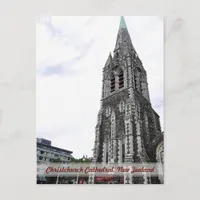 ChristChurch Cathedral, New Zealand Postcard