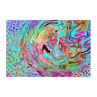 Tranquility Abstract Fluid Art  