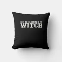 Must Season Of Witch Throw Pillow