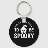 Tis The Season To Be Spooky Halloween Day Keychain