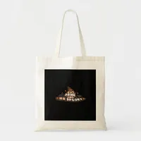Eat Drink And Be Spooky Essential Vintage Style Tote Bag
