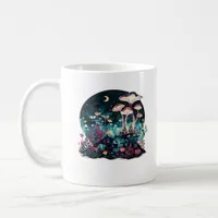 Cottagecore And Aesthetic Goblincore Mushroom Fair Coffee Mug