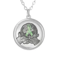 Lyme Disease Awareness Necklace