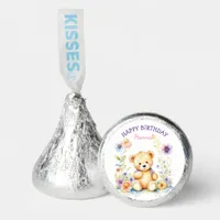 Teddy Bear in Flowers Girl's Birthday Party Hershey®'s Kisses®