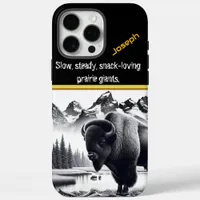 Buffalo by Serene Mountain Waters iPhone 16 Pro Max Case