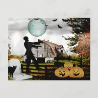 *~* Cemetery Spooky WALKING DEAD HALLOWEEN CARD