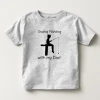 Going Fishing with Dad Boys  Shirt