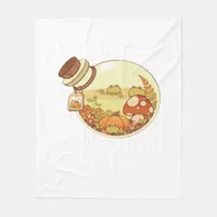 Fall Potion With Froggies Classic Fleece Blanket