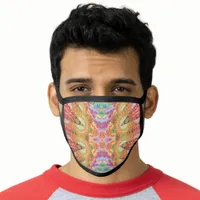 Psychedelic Visionary Geometric Art V1 Face Mask