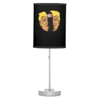 Donald Brain Trumpkin  Artwork  Table Lamp