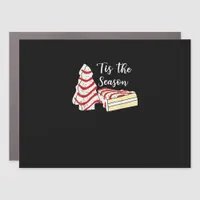 Tis Season Christmas Tree Costume Funny Graphic Car Magnet