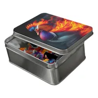 Stunning Flame-boyant Firebird Hot Mandarin Duck Jigsaw Puzzle