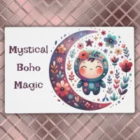 Mystical Boho Magic Maroon | Placemat