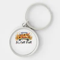 It’s Fall Y’all Pumpkin Autumn Tree Hello Fall Wom Keychain