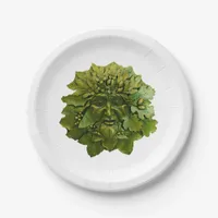 Greenman of the Forest Paper Plates