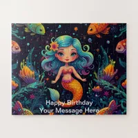 Mermaid Adventure Under The Sea Jigsaw Puzzle