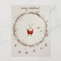 Cute Christmas Postcard