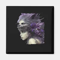 Whimsigoth Funny Design For Halloween Magnet