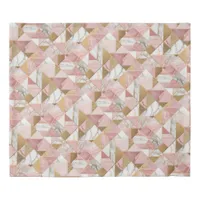 Stylish Elegant Chic Pretty Patchwork Marble Duvet Cover