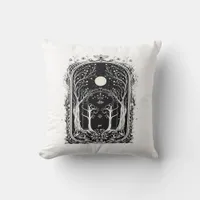 Goblincore Fantasy Gate To  Classic Throw Pillow