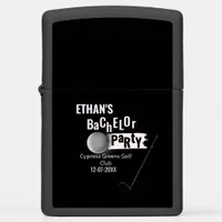 Golf Bachelor Party - Golfers Party Classic White Zippo Lighter