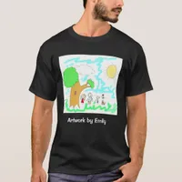 Add your Child's Artwork to this   T-Shirt